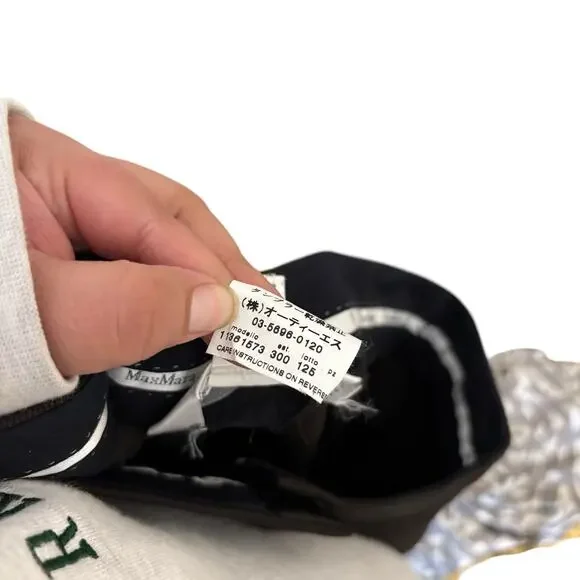 Max Mara Brown Wool Straight Leg Dress Pants Trousers Size 10 - Picture 5 of 6